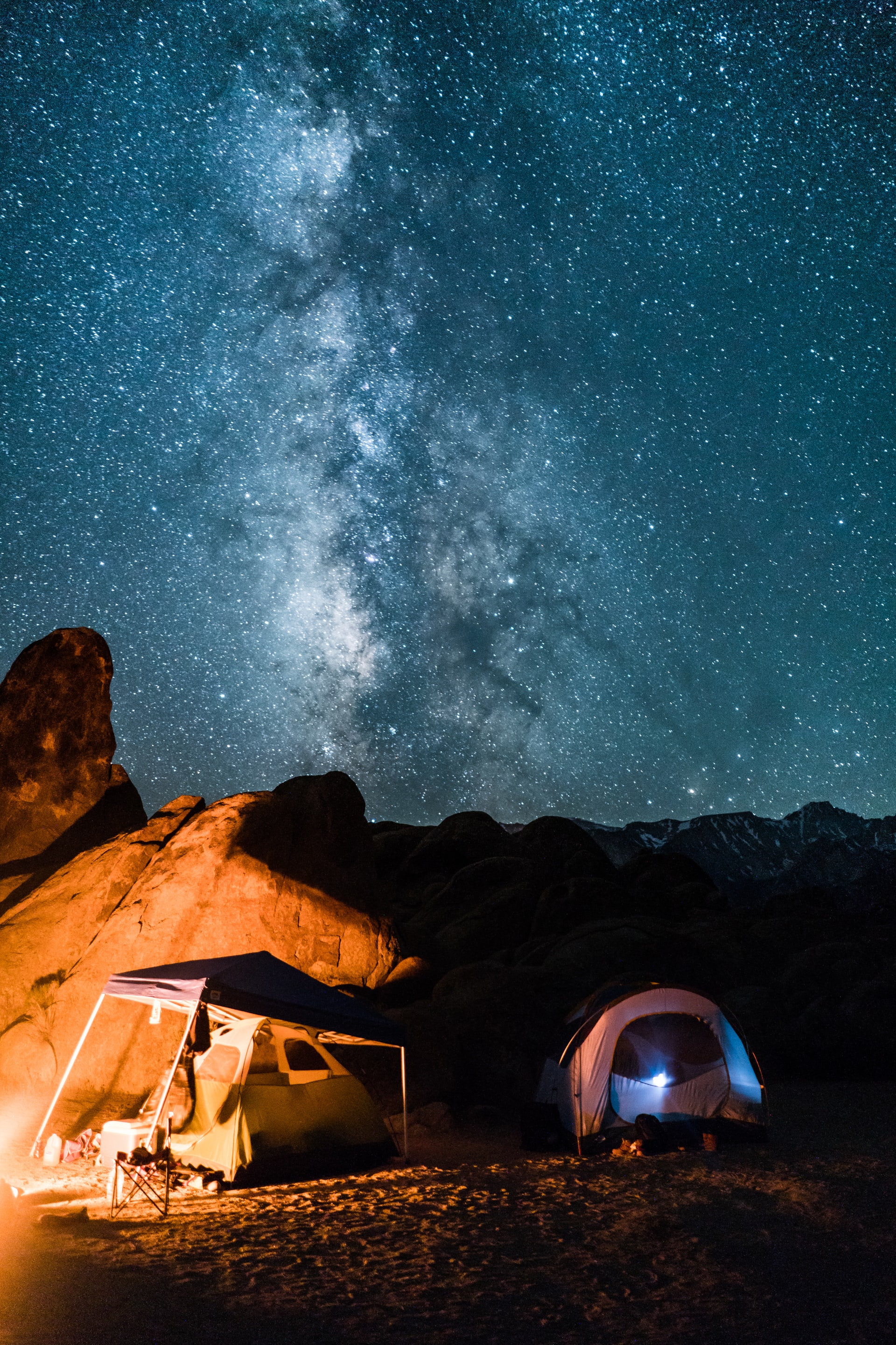 Camping Milky Way Photo